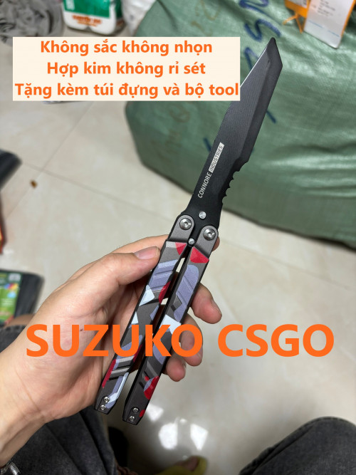 VALORANT RECON BALISONG - RẰN RI RED