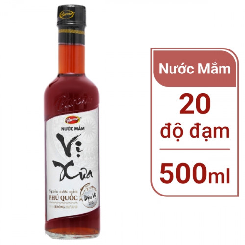 BA31 - Nước mắm vị xưa 20 độ (500ml x 12 bottles) ヴィ・スア・ヌックマム 20°