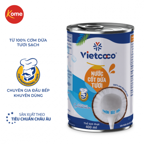 VC04 - SỮA DỪA ココナッツミルク  400G X 24 HỘP