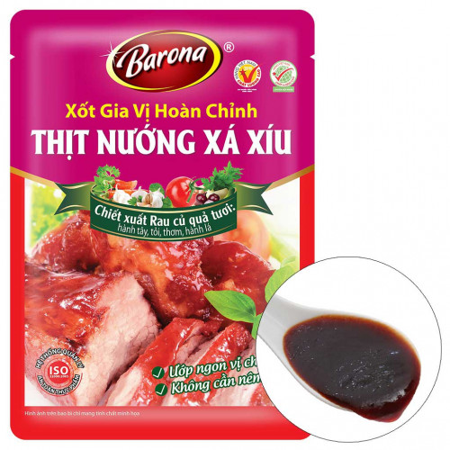 BA08 - Xốt gia vị hoàn chỉnh Xá xíu チャーシュージャン 80g x 20 gói