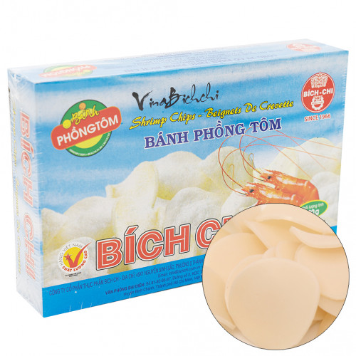 BC01 - Bánh phồng tôm Bích Chi 35mm バインフォントム ビック・チ 35mm(200g x 25 boxes)