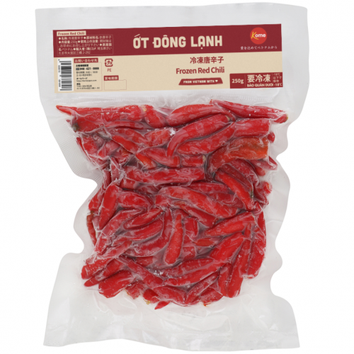 MG22 - Ớt đông lạnh 冷凍唐辛子 (250g x 40 packs)
