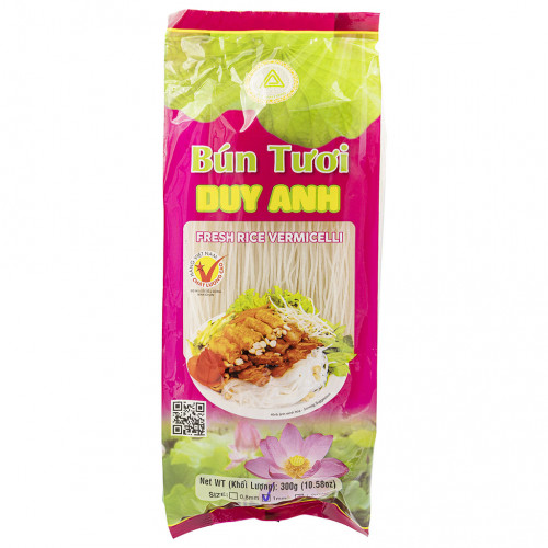 DU01 - Bún tươi Duy Anh 1mm ジュイアイン・ブン1mm (300g x 40 packs)