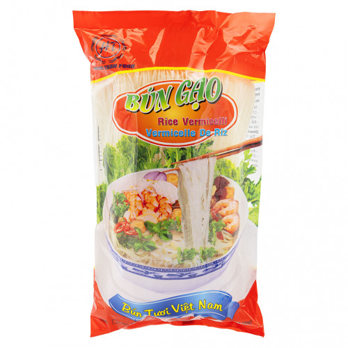 DU03 - Bún gạo Hoàng Tuấn 1mm ホアンテュアン・ブン 1mm (400g x 30 packs)