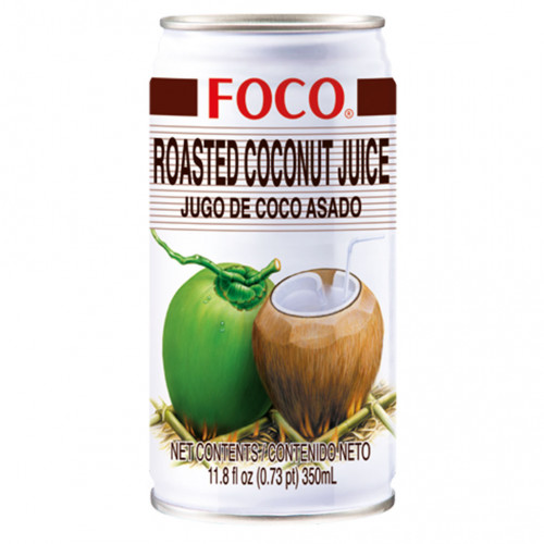 FOCO03 - Nước dừa NƯỚNG FOCO nhỏ - FOCO ローストココナツジュース （小）(350ml x 24 cans)