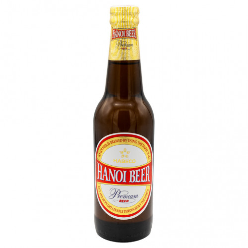 HAL06 - Bia Hà Nội CHAI ハノイビール瓶 330ml x 24 chai