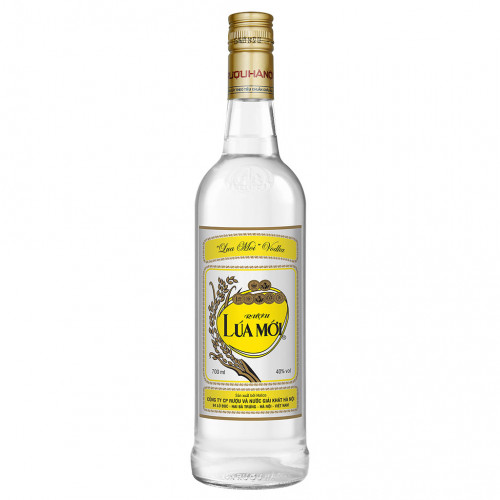 HAL10 - HALICO- Lúa mới Vodka 40% 700ml  ウオッカ ルアモイ (700mlx12bottles)