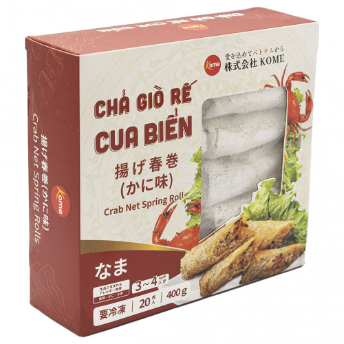 NT24 - Chả giò rế cua biển 20 cái/hộp 揚げ春巻き（かに味）(400gx24packs)