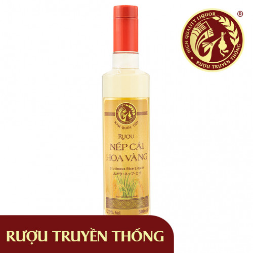 RV01 - Rượu nếp cái hoa vàng Kome もち米酒  29%（500ml x 12 chai )