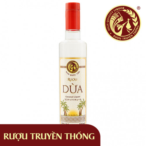 RV06 - Rượu Dừa 29% ココナッツリキュール (500ml x 12 CHAI)