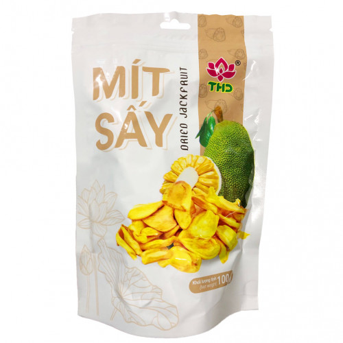 THD01 - Mít Sấy ジャックフルーツチップス 100g x 30 gói