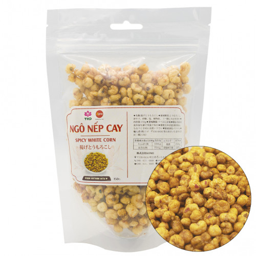 THD07 - Ngô nếp cay 揚げとうもろこし 150g x 30 gói