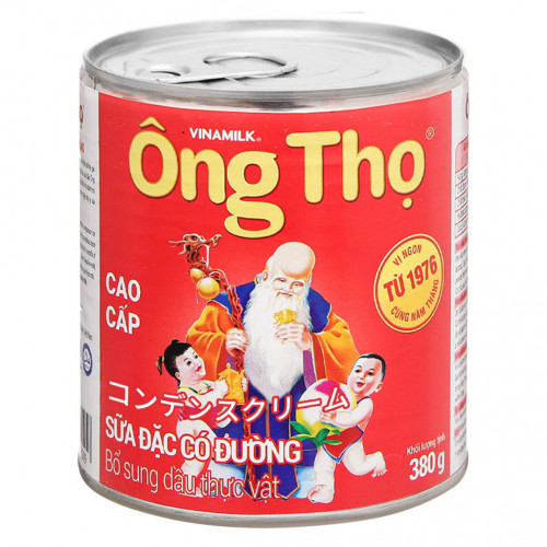 VNM01 - Sữa đặc ông thọ đỏ LON (có nắp giật) コンデンスクリーム オン・ト 缶 (380g x 48 cans)