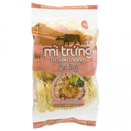 TN07 - Mì trứng truyền thống cô mê 1.2mm エッグヌードル 400g x 20 gói