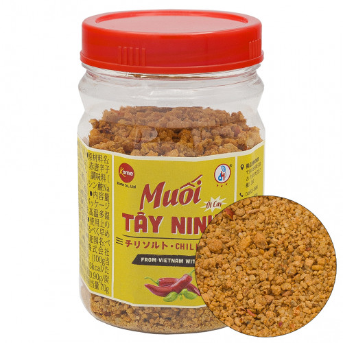 BT08 - MUỐI TÂY NINH チリソルト 120G X 100 HŨ