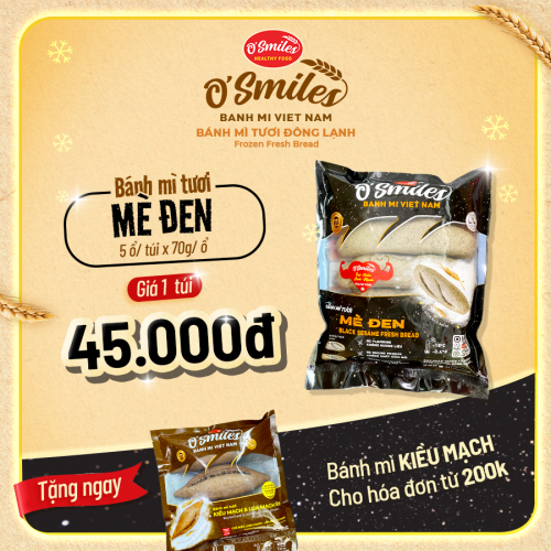 Bánh Mì Mè Đen