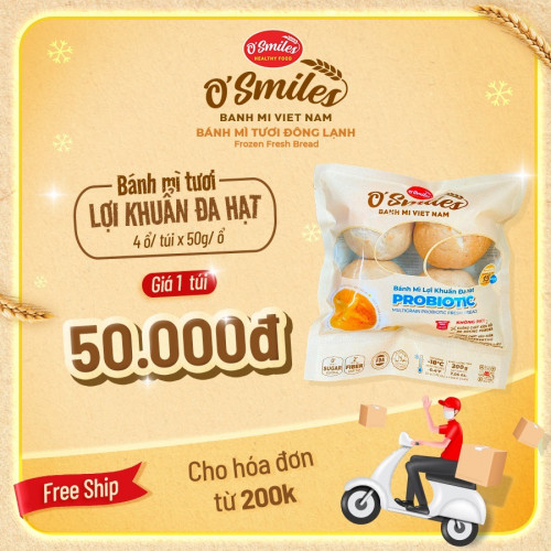 Bánh Mì Lợi Khuẩn Đa Hạt
